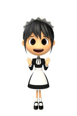 困るメイドさん