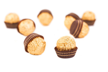 Tasty chocolate bonbons