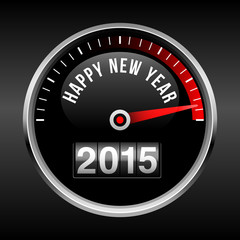 Happy New Year 2015 Dashboard Background © Giraphics