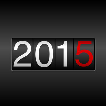 2015 New Year Odometer