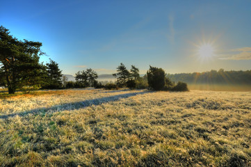 Sonnenaufgang bei Frankenau © tauschie