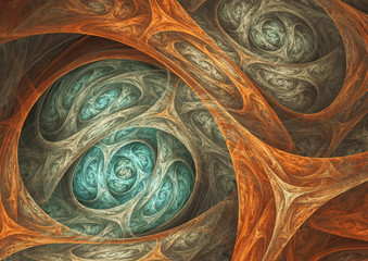 Dream of Jupiter - abstract fractal