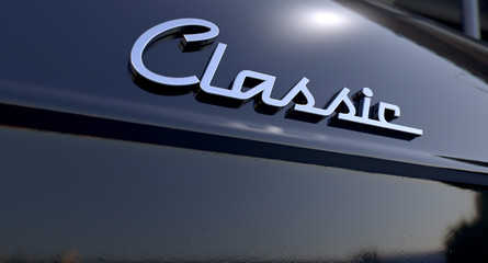 Classic Chrome Car Emblem