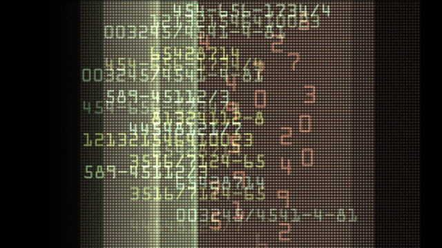 Technology concept: hex-code digital background