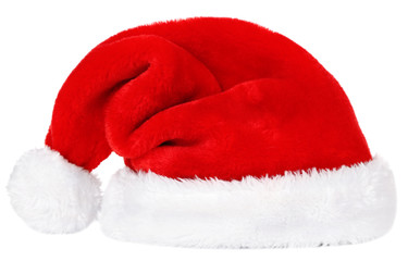 Santa hat isolated on white