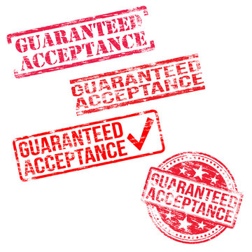 Guaranteed Acceptance Stamps