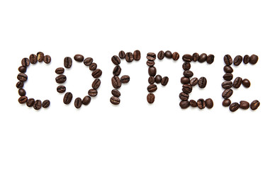 coffee inscription