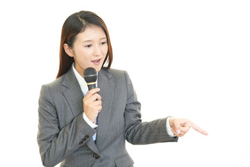 笑顔のＯＬ
