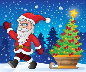 Santa Claus walk theme 2