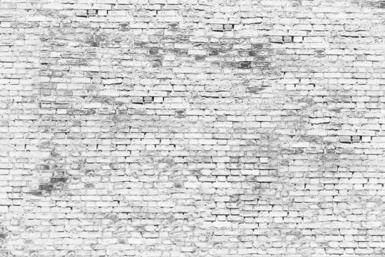 Fototapeta white brick wall