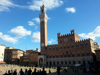 Obraz premium Siena, Palazzo Communale