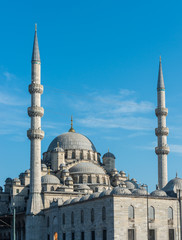 Fototapeta na wymiar New Mosque of Istanbul