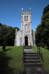 Fototapeta premium country church in ireland