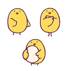 ひよこポーズ-19