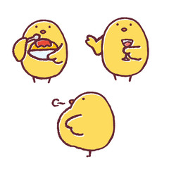 ひよこポーズ-16