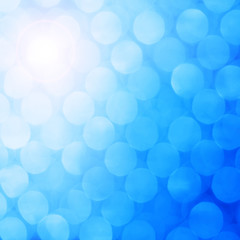 Bright lights holiday background