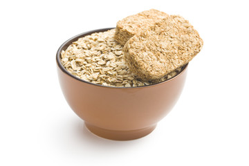 wholemeal crackers with oatmeal