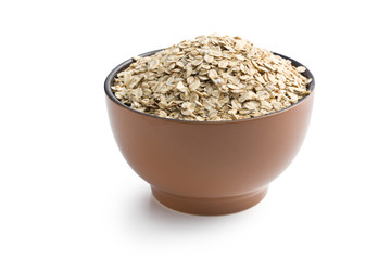 oat flakes in bowl