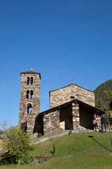 Fototapeta na wymiar Petite église d'Andorre