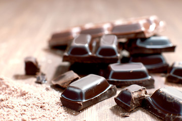 chocolate blocks
