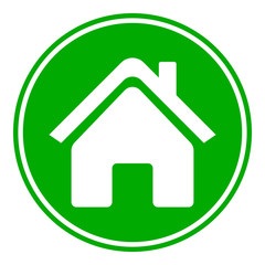 Home symbol button