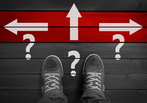 Richtungsentscheidung treffen