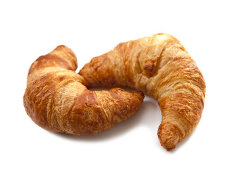 duo de croissants viennoiserie