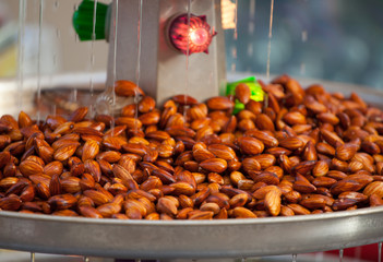 Fresh almonds