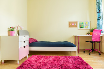Cute room for schoolgirl