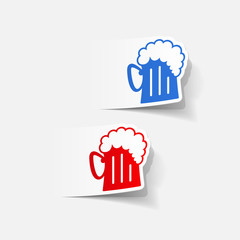 realistic design element: beer