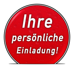 bg29 ButtonGrafik UmschlagButton ub19 - Einladung1 rot g2571