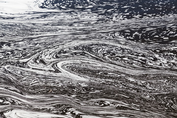 Water with Swirly Patterns