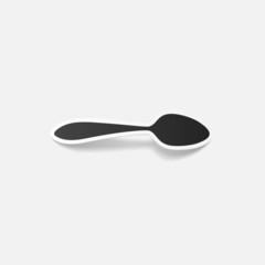 realistic design element: spoon