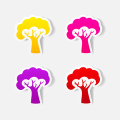 realistic design element: tree