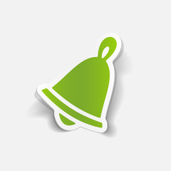 Obraz premium realistic design element: christmas bell