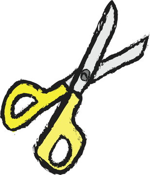 recommend clip art: doodle scissors
