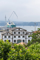 estuary Ferrol, Galicia, Spain