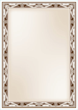 Blank certificate with space for your design