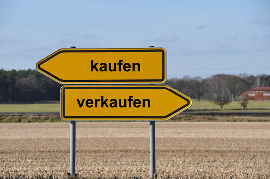 kaufen, verkaufen, B&ouml;rse, Aktienhandel, Spekulation, Bulle, B&auml;r