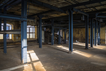 Obraz premium rusty industrial ruine