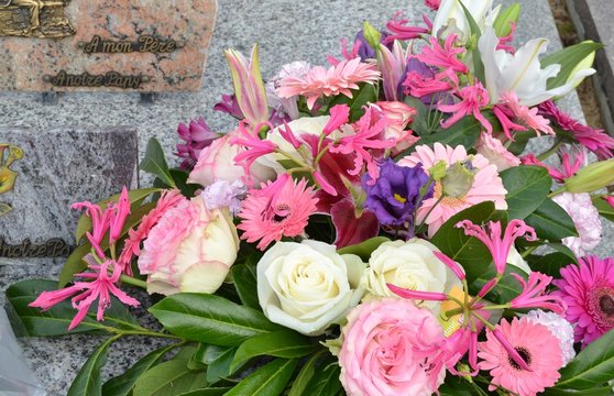Bouquet funéraire