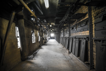 rusty industrial ruine