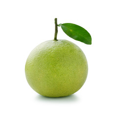 Grapefruit isolated on white background