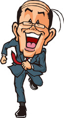 やる気おやじサラリーマン