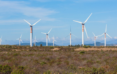 Wind Turbines in the country