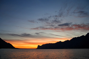 TRAMONTO A TORBOLE SUL GARDA