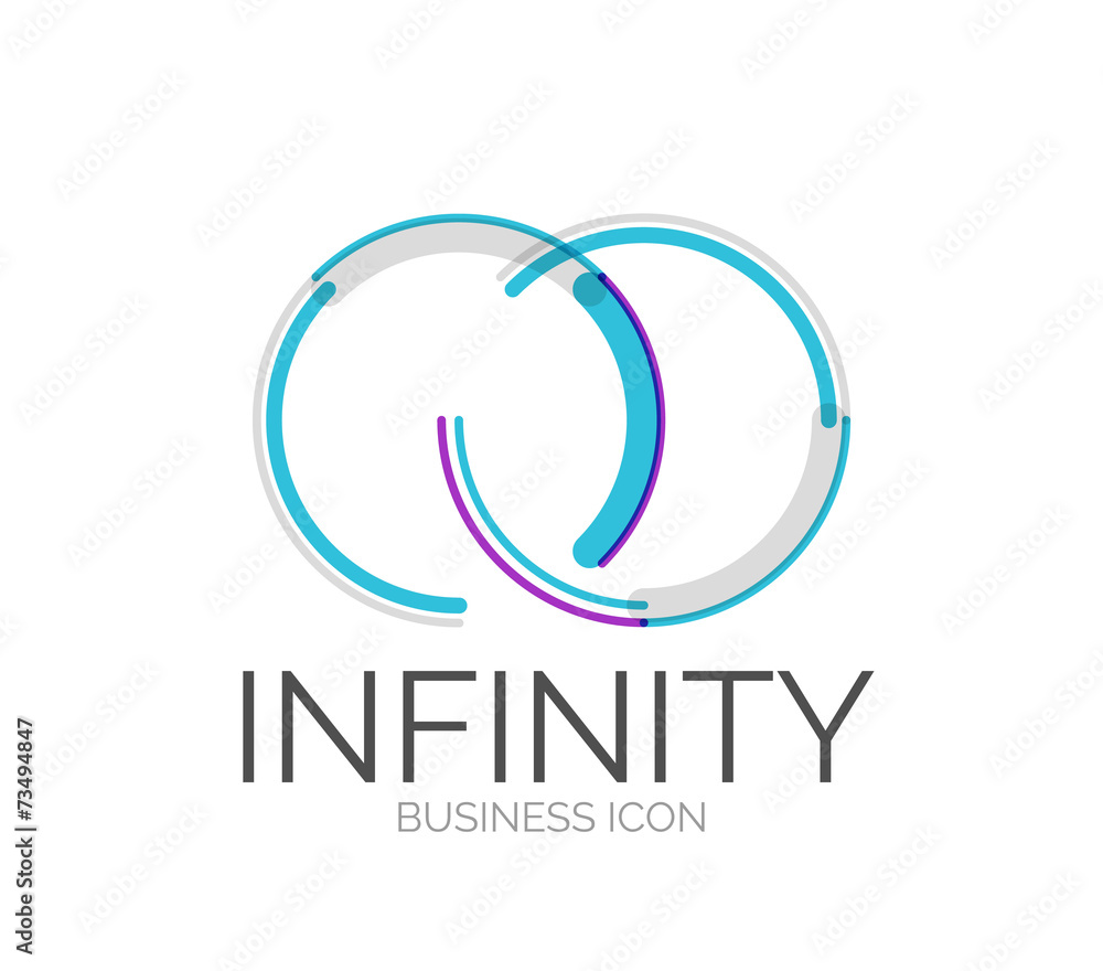 Poster minimal line design logo