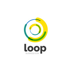 Loop, infinity business icon