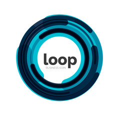Loop, infinity business icon