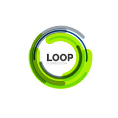Loop, infinity business icon